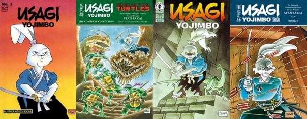 usagi yojimbo comic covers dark horse fantagraphics