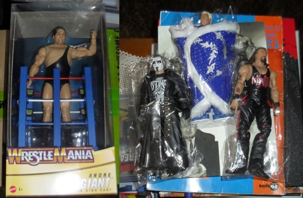 ric flair kevin nash sting andre giant mattel figures